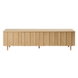 Rib Sideboard: Low + Oak
