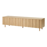 Rib Sideboard: Low + Oak