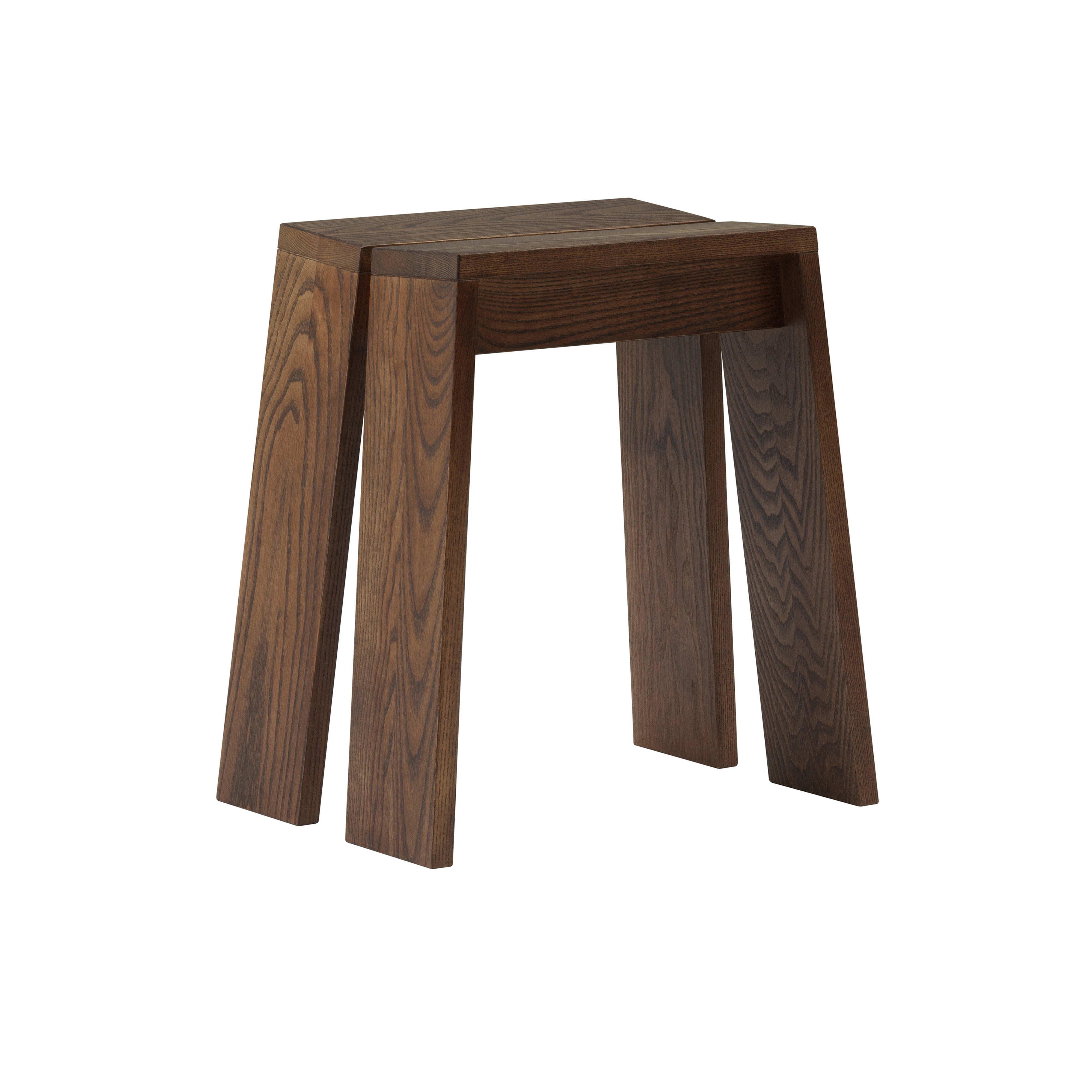 Let Stool: Brown Stained Ash