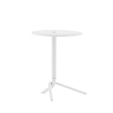 Lift Side Table: White