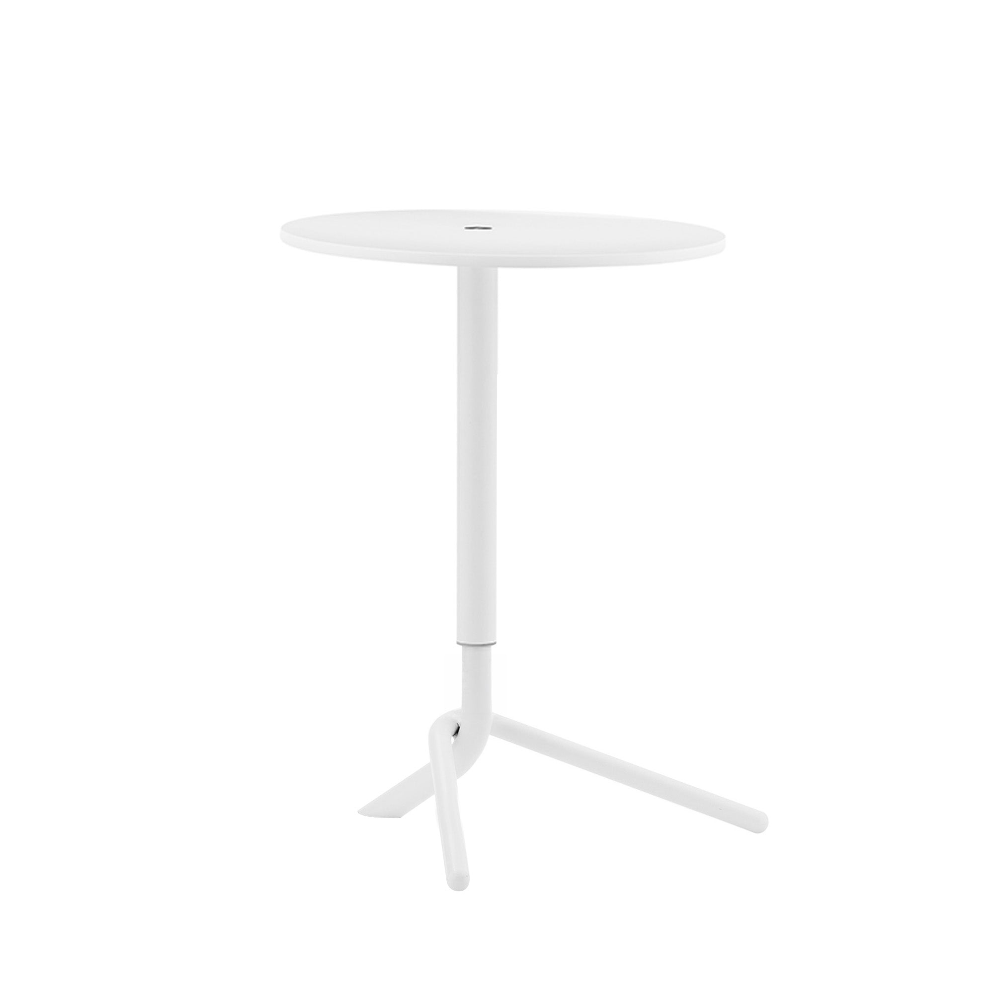Lift Side Table: White