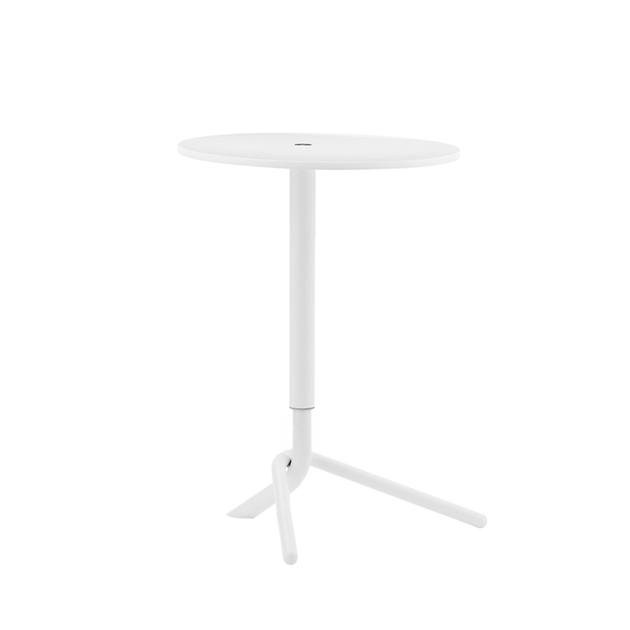 Lift Side Table: White