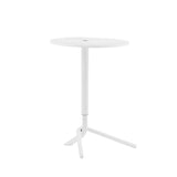 Lift Side Table: White