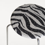 Petit Rond Stool: Upholstered