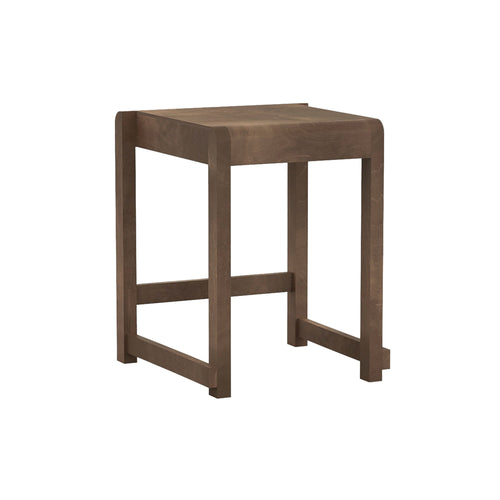 01 Low Stool : Dark Birch