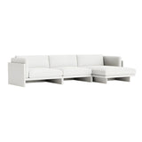 Softy Modular Sofa: 4 Seater with Right Chaise Lounge