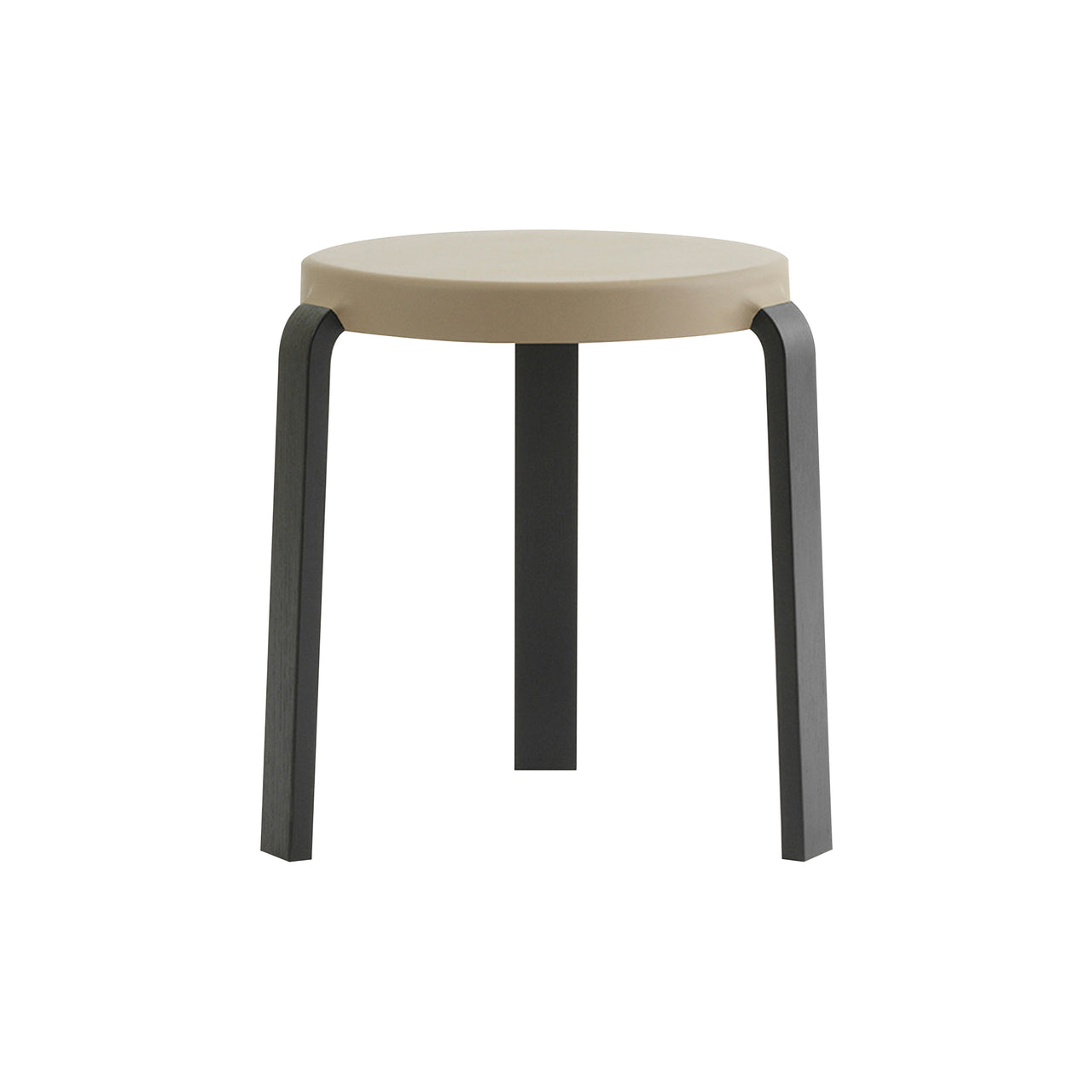 Tap Stool: Black + Sand