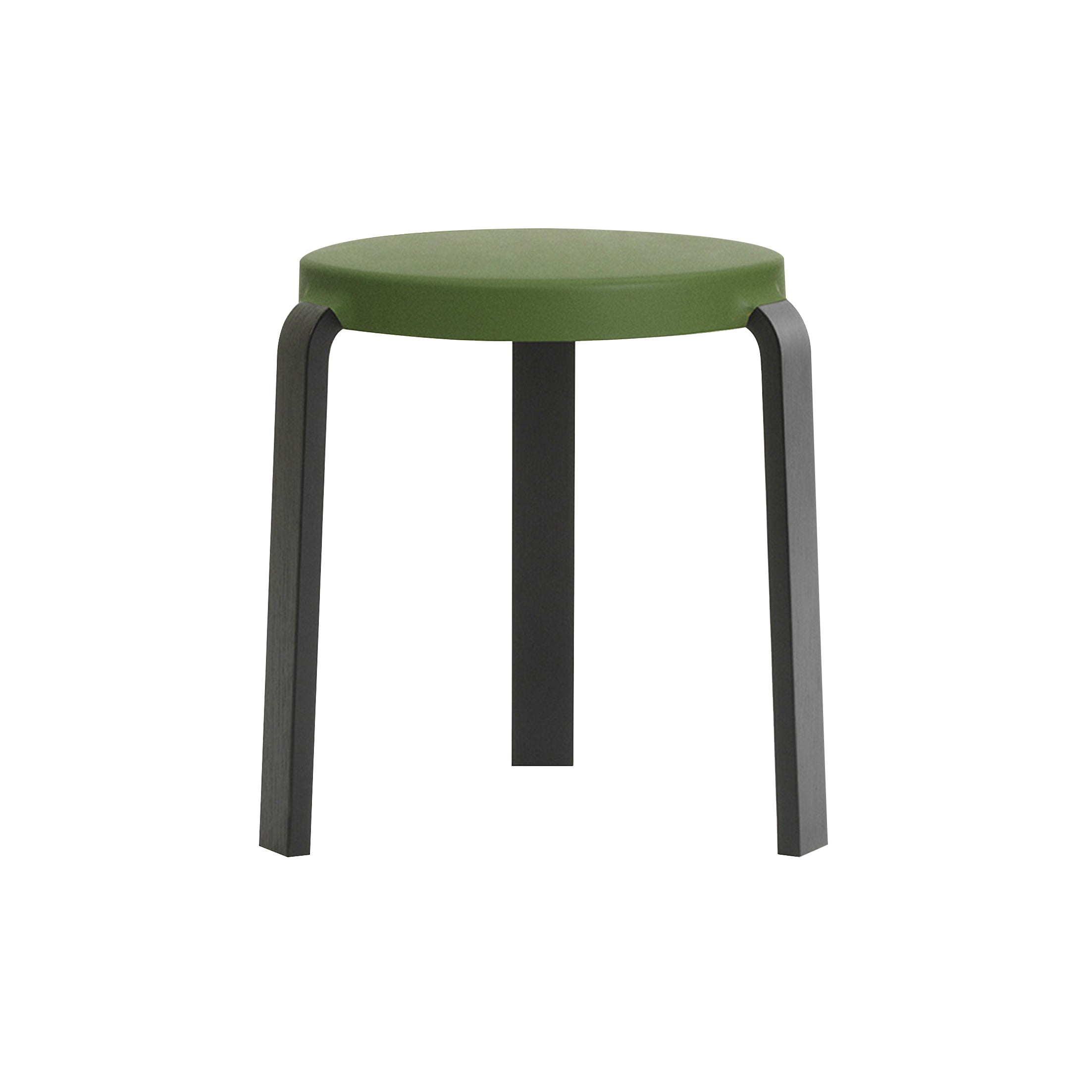 Tap Stool: Black + Olive