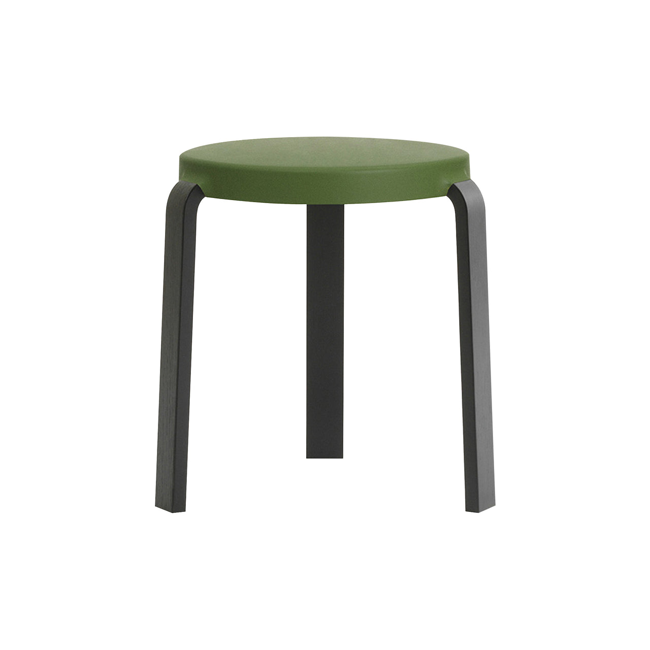 Tap Stool: Black + Olive