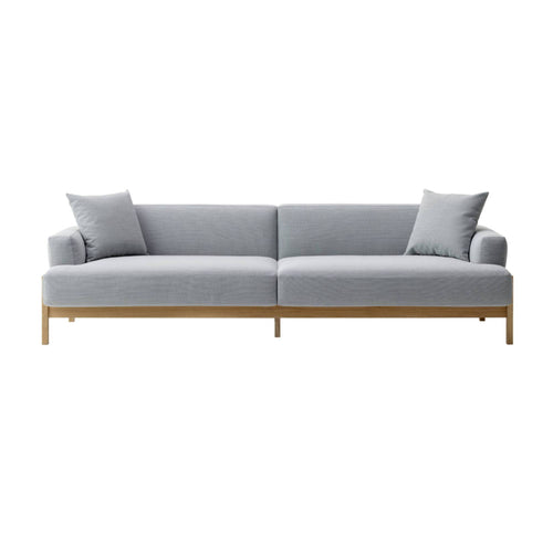 Kinuta Sofa: 2 Seater A-S01 + Pure Oak + Vidar 4