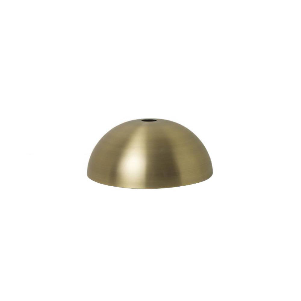 Collect Lighting: Shade + Dome + Brass