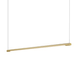 Form. Linear Suspension 6ft: Brushed Brass