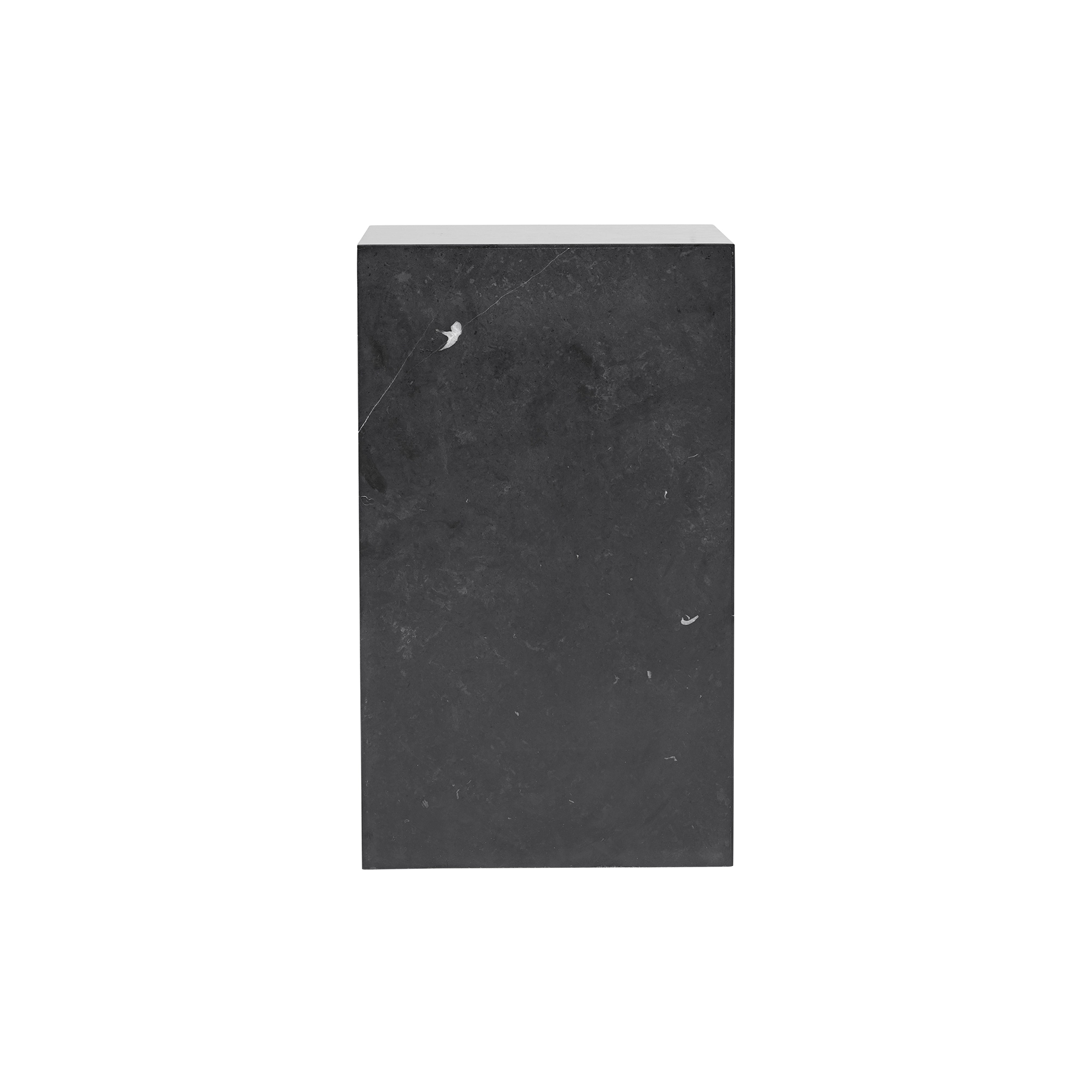 Plinth Podium: Tall + Black Marquina Marble