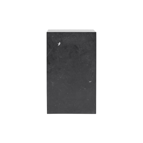 Plinth Podium: Tall + Black Marquina Marble