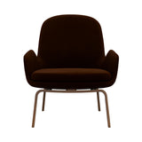 Era Lounge Chair: Low + Wood Base + Walnut