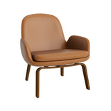 Era Lounge Chair: Low + Wood Base + Walnut