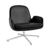 Era Lounge Chair Swivel: Low + Aluminum