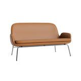 Era Sofa: Metal Base + Chrome