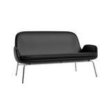 Era Sofa: Metal Base + Chrome