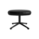 Era Footstool: Swivel + Black Aluminum