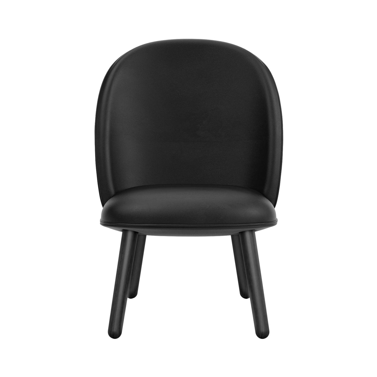 Ace Lounge Chair: Black Oak