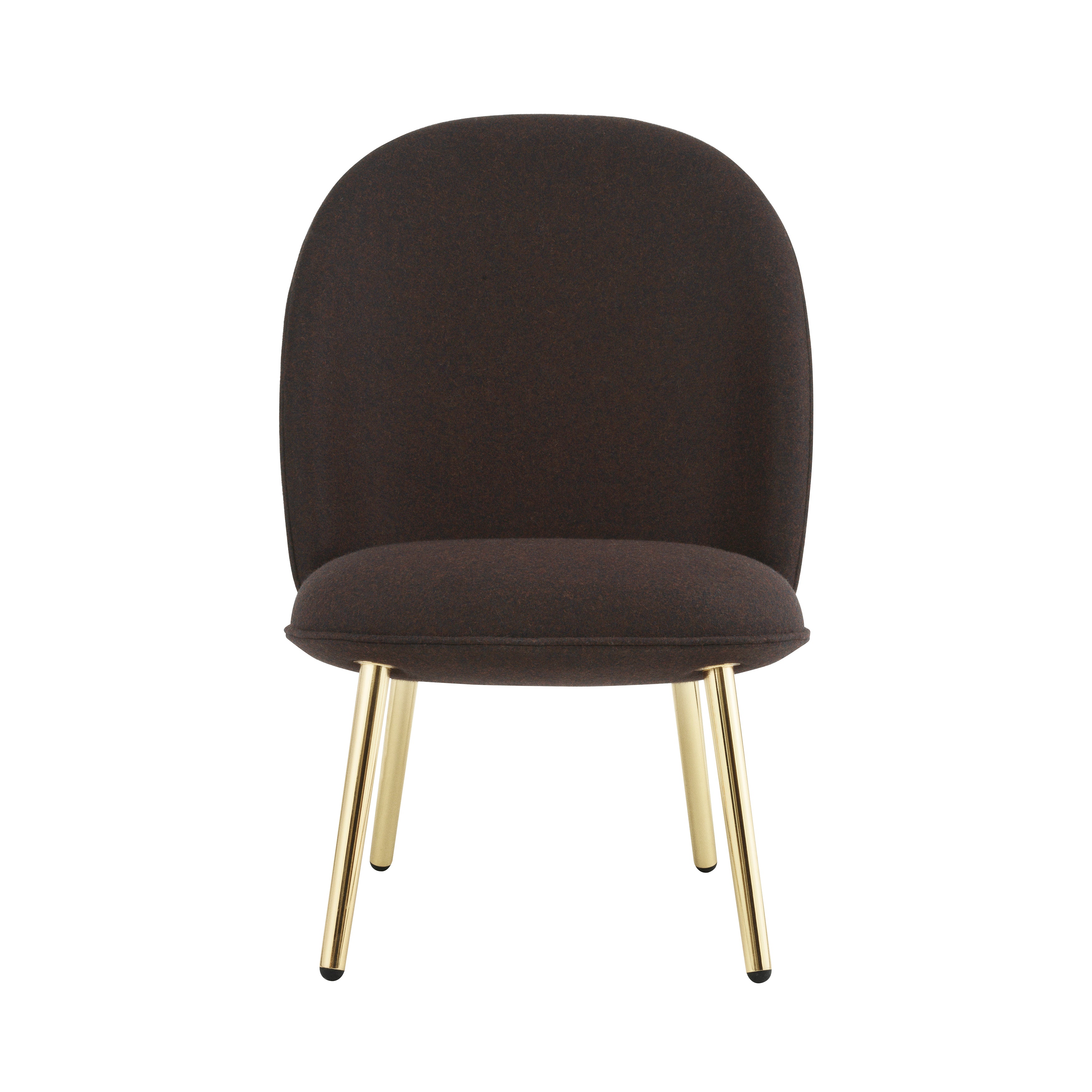 Ace Lounge Chair: Brass