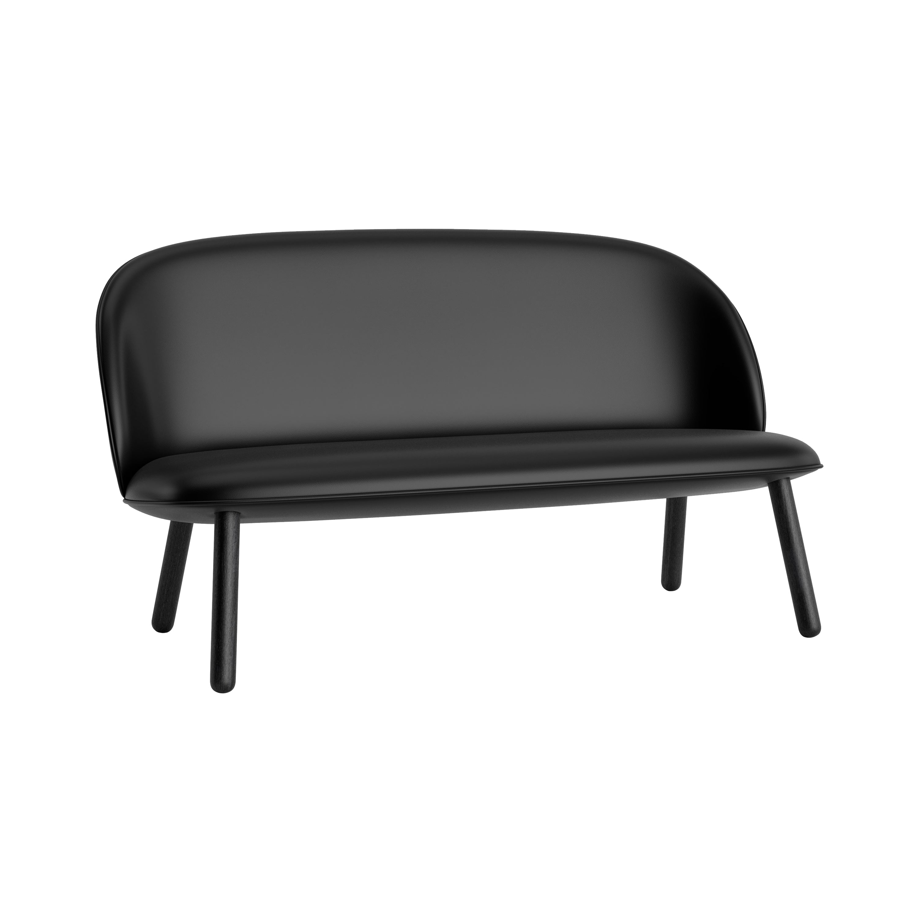 Ace Sofa: Black Oak