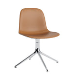Form Chair: Swivel Upholstered + Aluminum + Without Casters