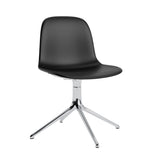 Form Chair: Swivel Upholstered + Aluminum + Without Castors