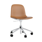 Form Chair: Swivel 5W Gaslift Upholstered + Aluminum