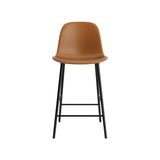 Form Counter Chair: Upholstered + Black