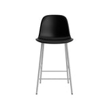 Form Counter Chair: Upholstered + Grey