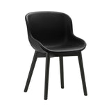 Hyg Chair: Wood Base + Full Upholstered + Black Oak