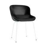 Hyg Chair: Steel Base + Full Upholstered + White