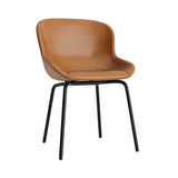 Hyg Chair: Steel Base + Full Upholstered + Black