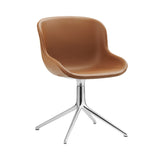 Hyg 4 Legs Swivel Chair: Fully Upholstered + Aluminum