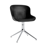 Hyg 4 Legs Comfort Chair: Swivel Base + Full Upholstered + Aluminum + Without Castors