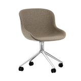 Hyg Chair Swivel 4W: Full Upholstered + Aluminum