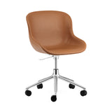 Hyg 5W Swivel Chair: Gaslift Full Upholstered + Aluminum