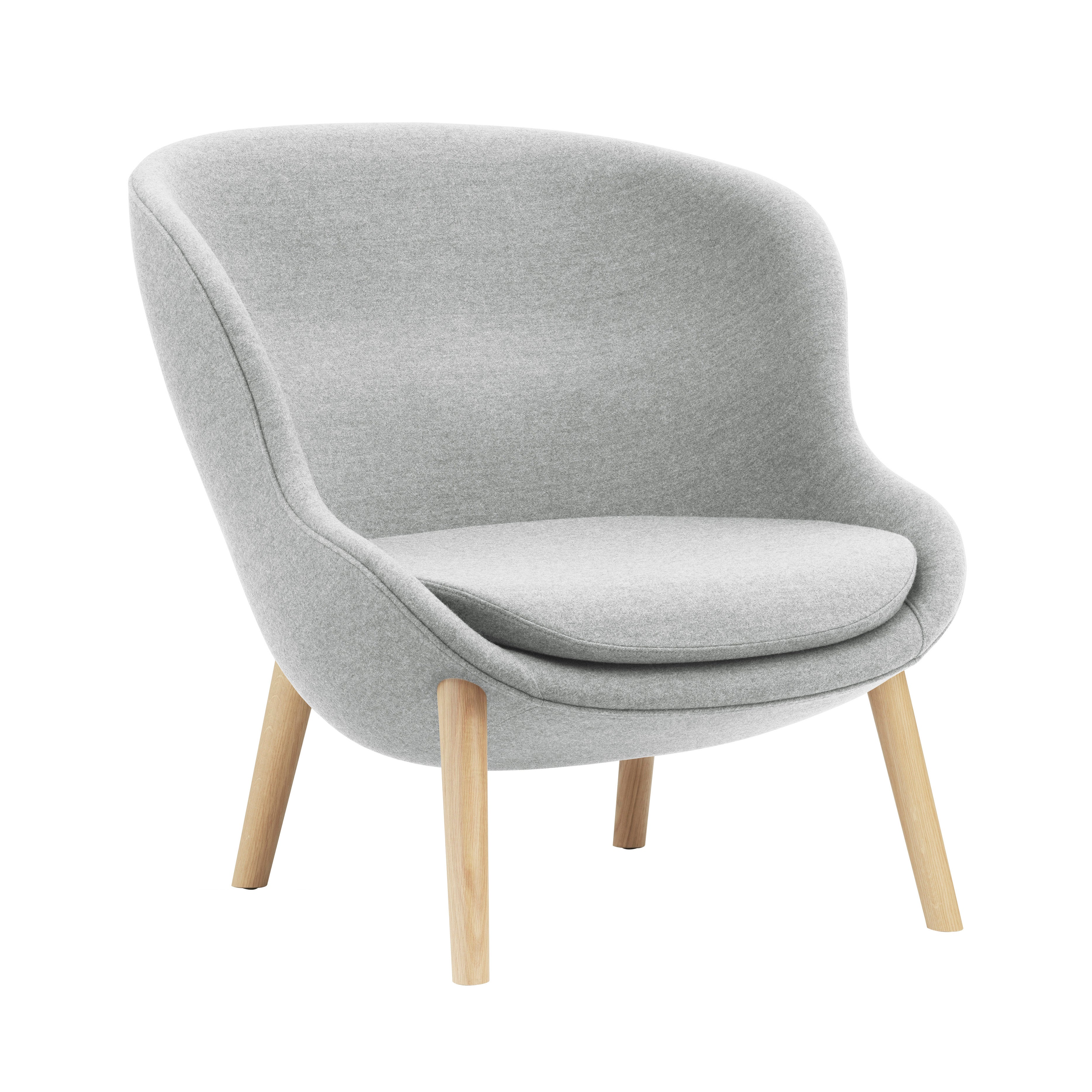 Hyg Lounge Chair: Low + Oak