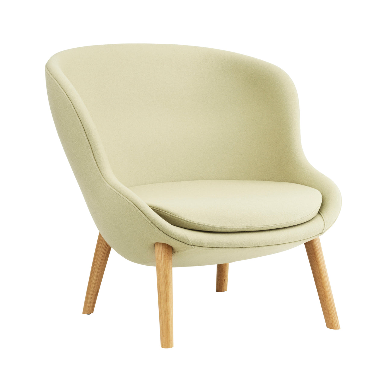 Hyg Lounge Chair: Low + Oak