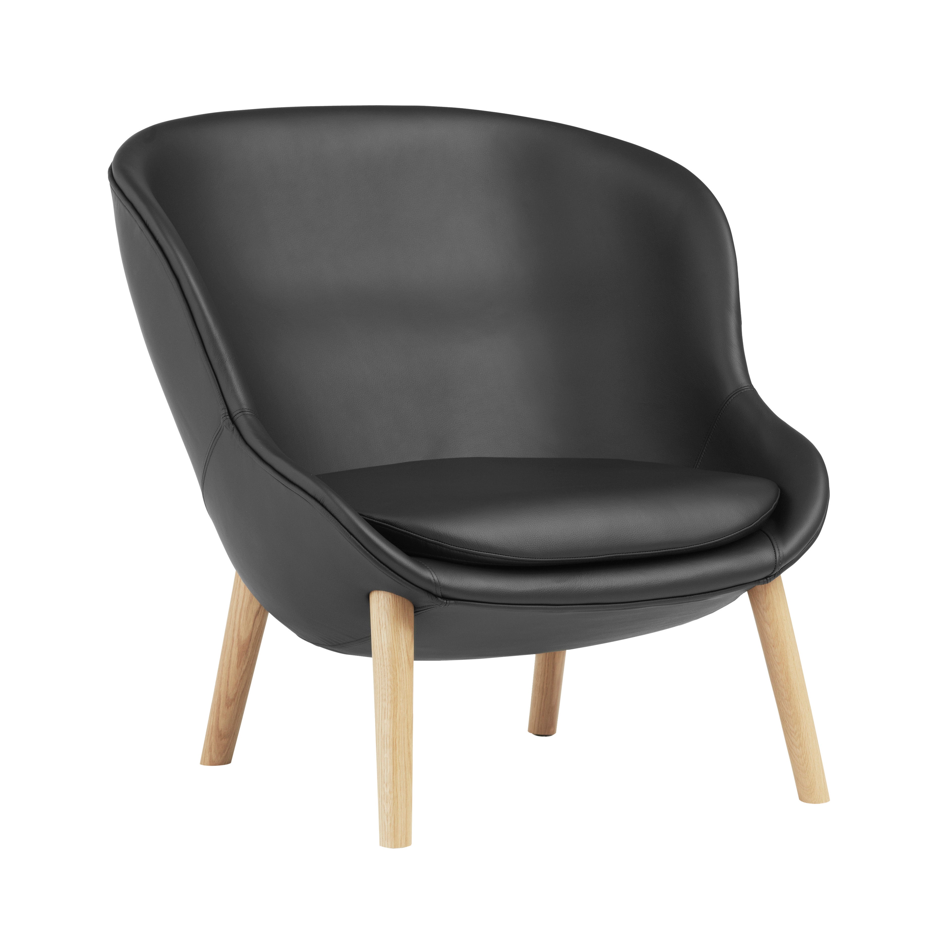 Hyg Lounge Chair: Low + Oak