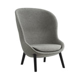 Hyg Lounge Chair: High + Black Oak