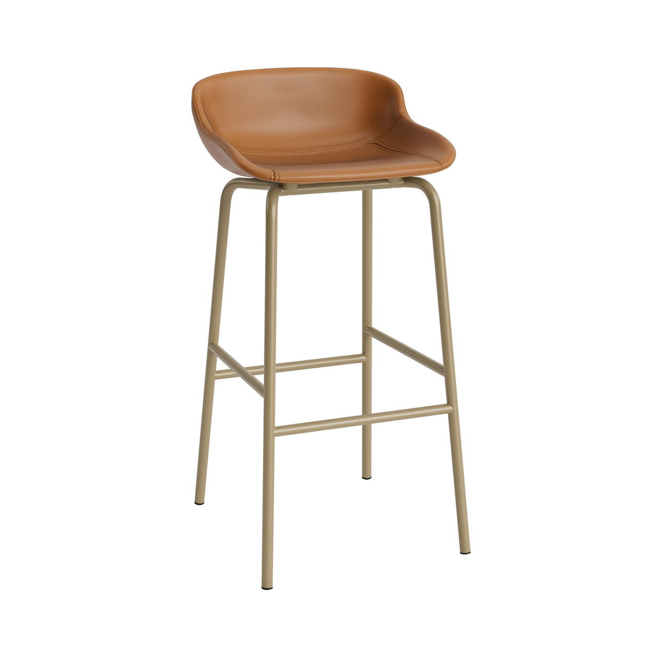 Hyg Bar + Counter Stool: Fully Upholstered + Bar + Sand