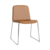Just Chair: Upholstered + Chrome