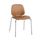 My Chair: Metal Base + Fully Upholstered + Chrome