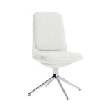 Off Chair 4 Legs with Cushion: Low + Without Arm + Aluminum