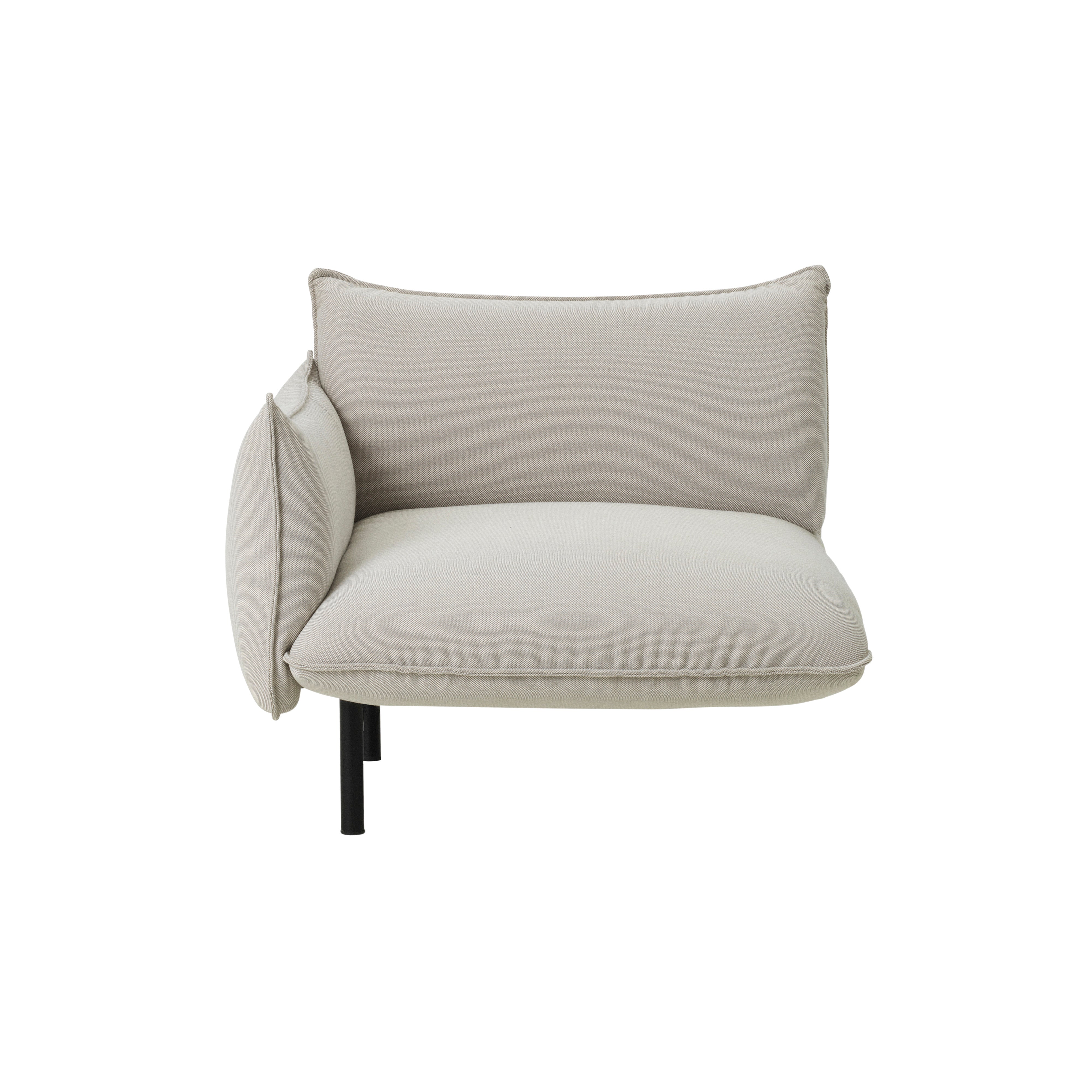 Ark Modular Sofa: Modules + Left Armrest
