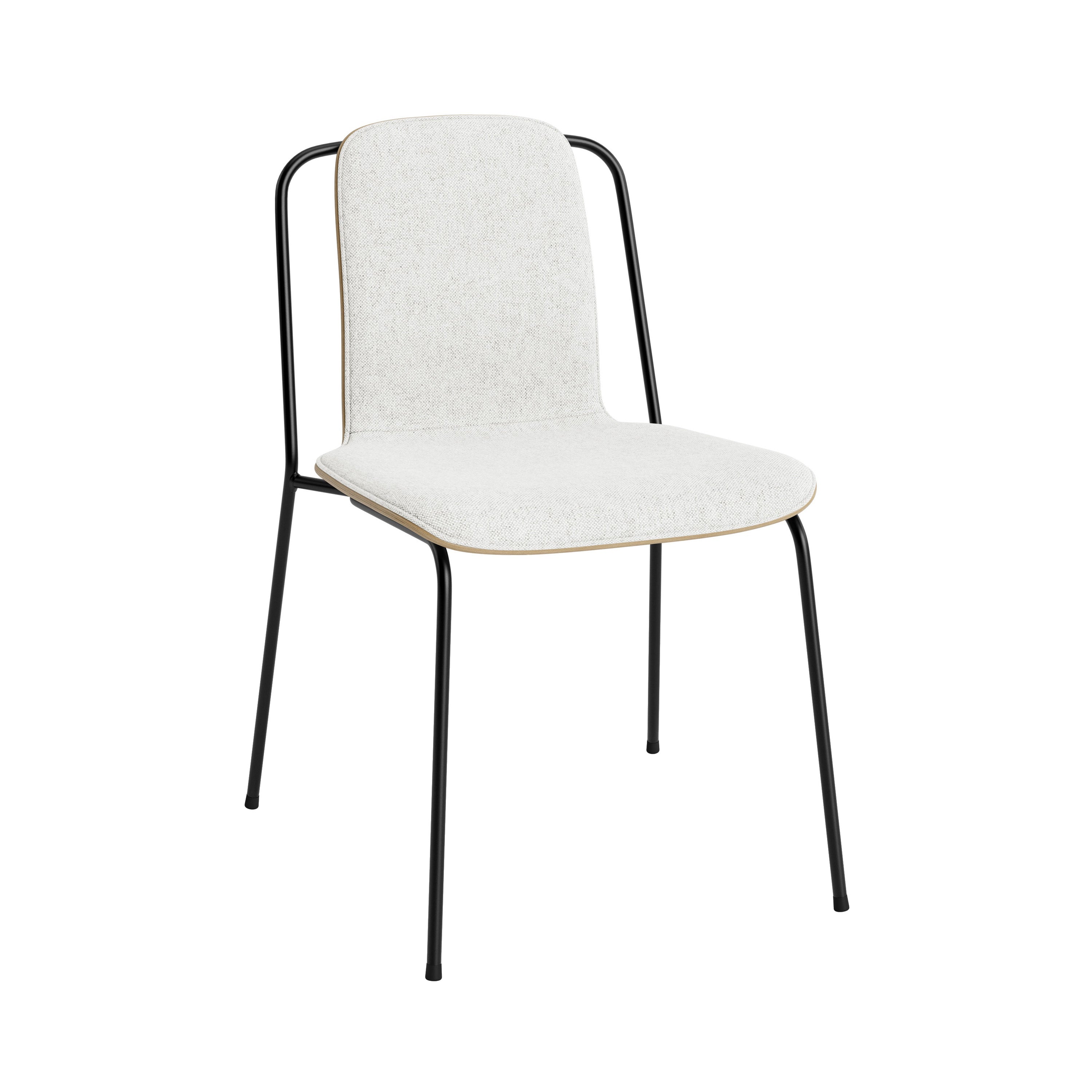 Studio Chair: Front Upholstered + Oak