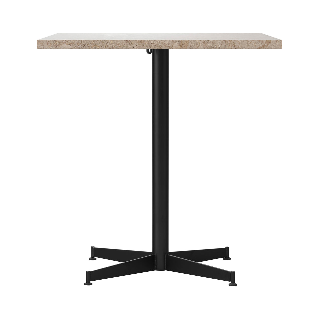Nook Dining Table: Kunis Breccia + Black
